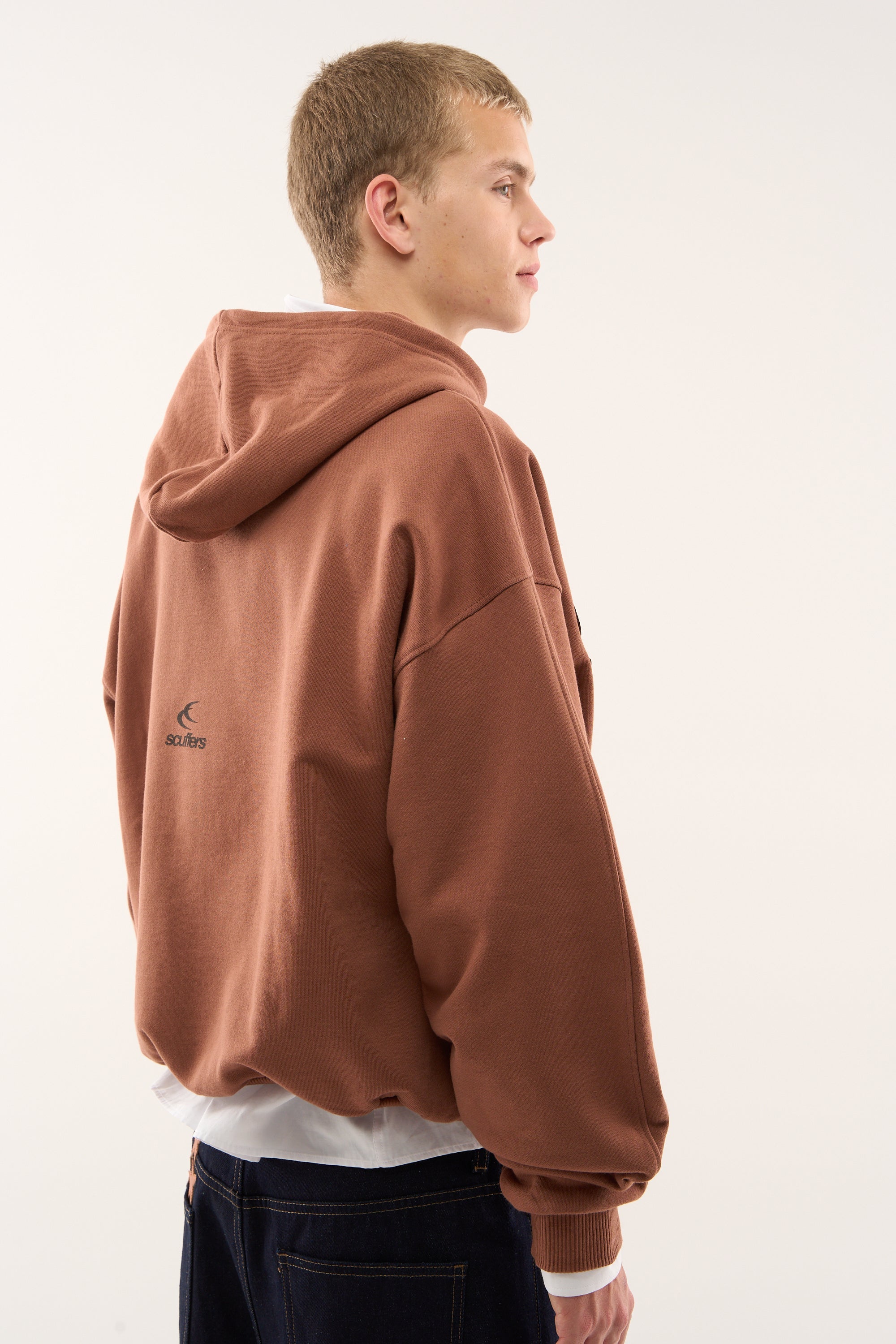 Animal Brown Hoodie