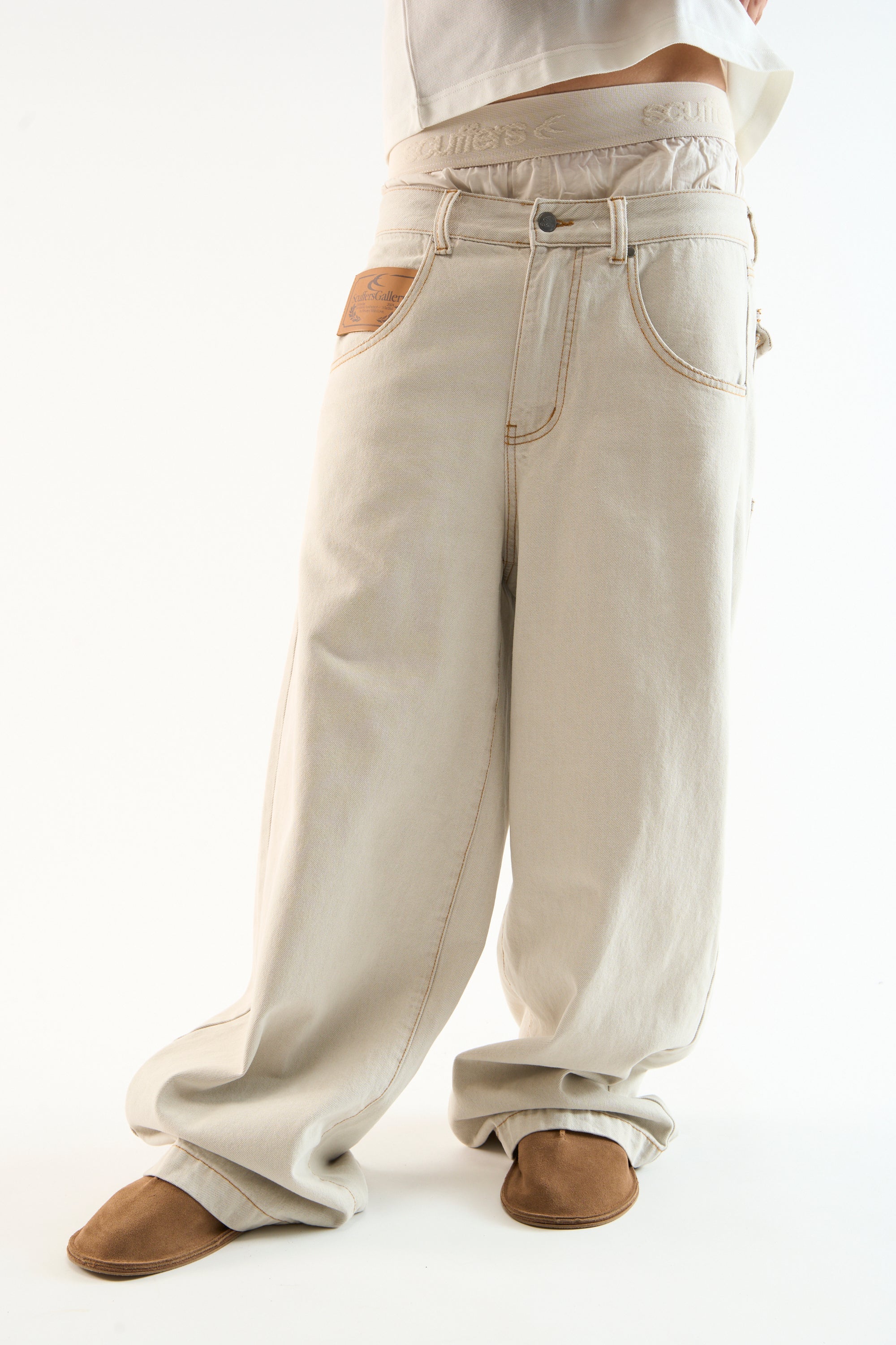 7Pocket Ecru Pants