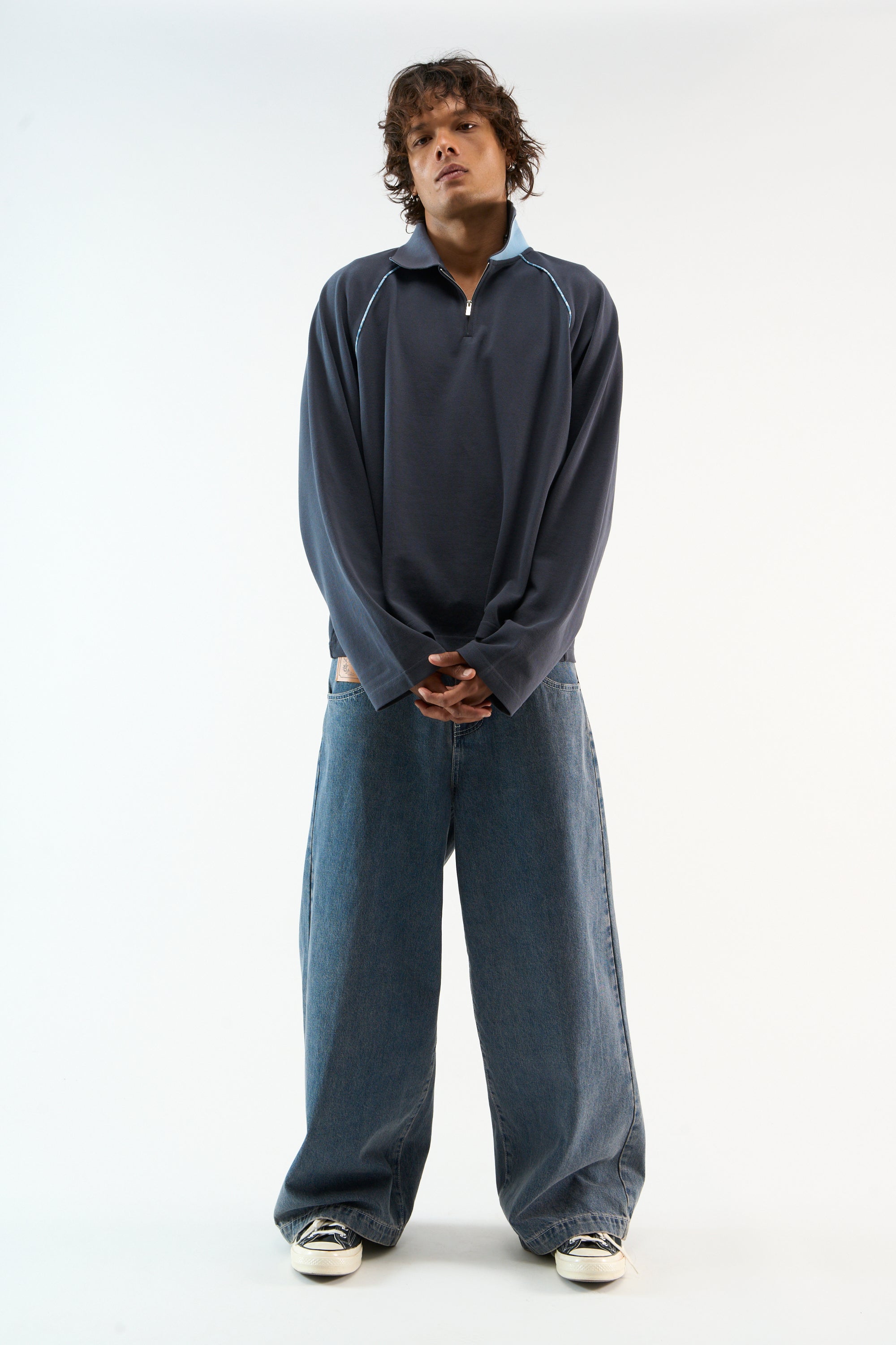 Animal Line Blue Polo