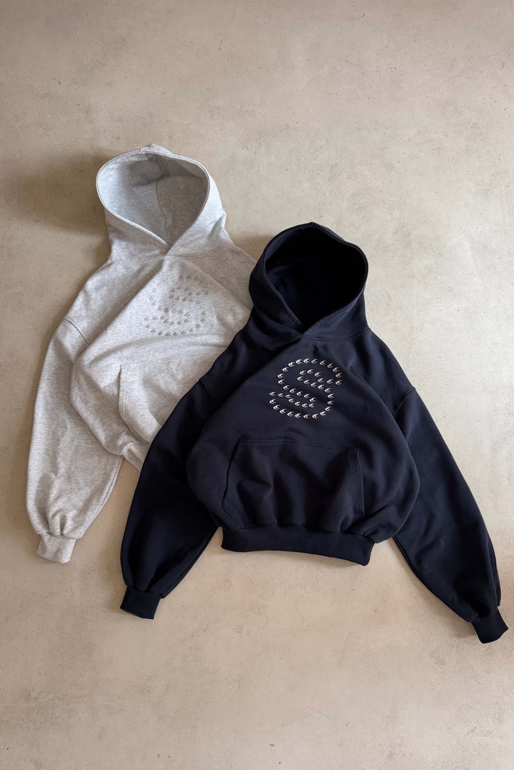 Bob Grey Melange Hoodie