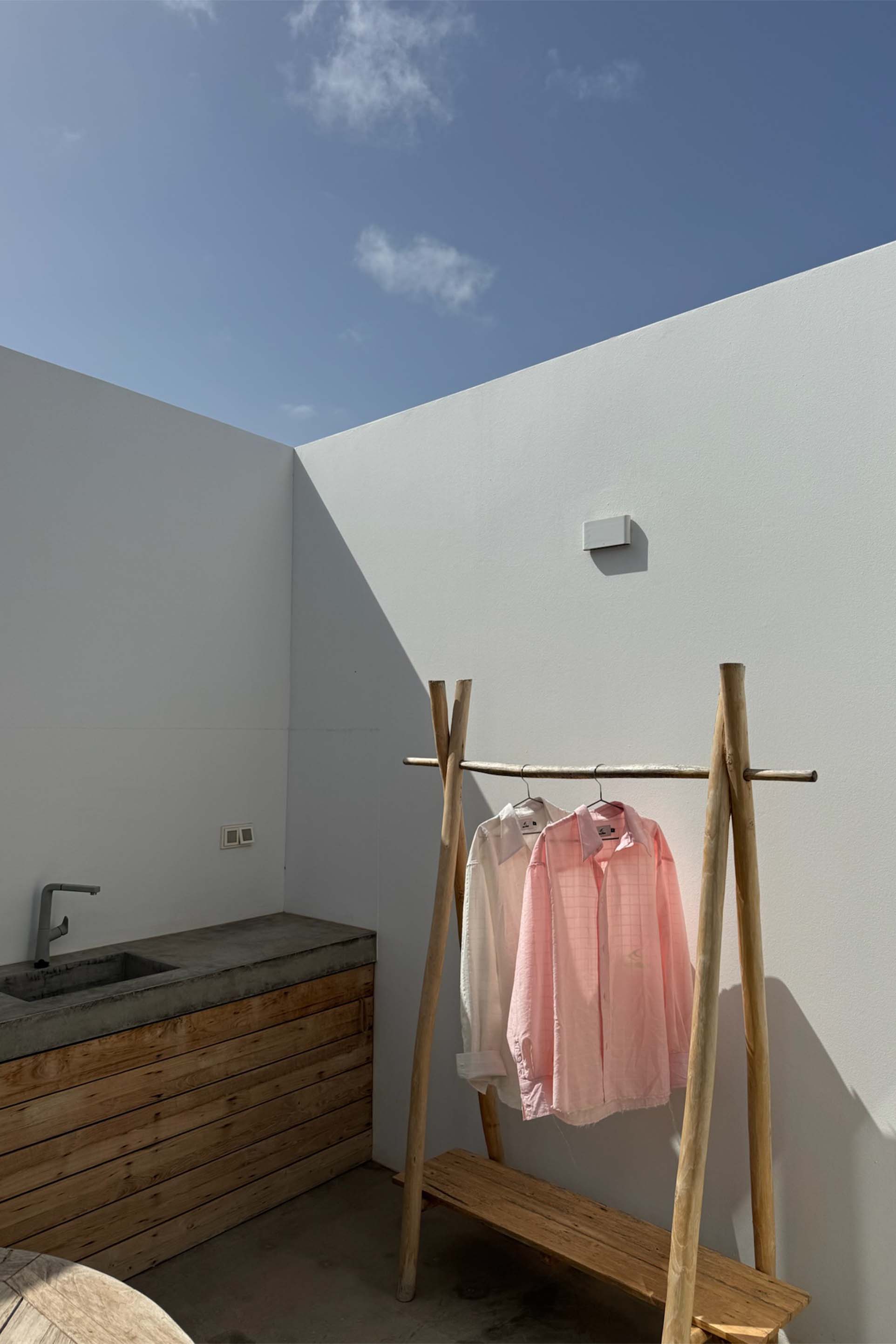 70s Summer Ecru Shirt